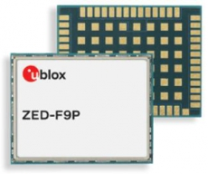 Новый модуль высокоточной спутниковой навигации ZED-F9P от u-blox